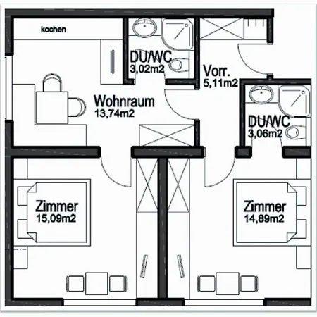 Apart Garni Sesvenna Ischgl Chambre photo